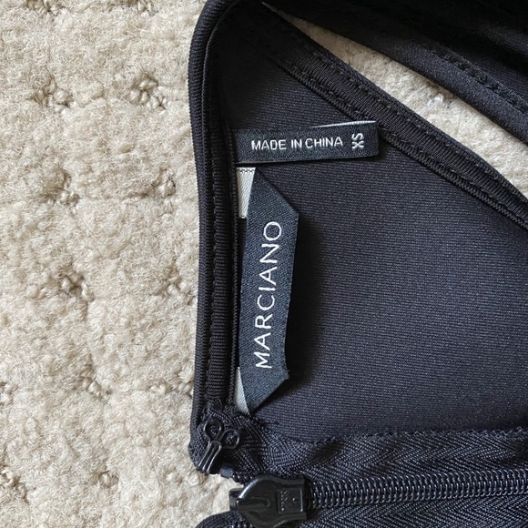 Georges Marciano Black Lace Cut-Out Mini Dress - Picture 7 of 7